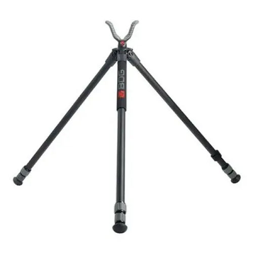 DeadShot Tripod combines lightweight, durable aluminum design with quick-adjust twist locks, a rubberized shooting rest, and a comfortable grip for optimal stability.