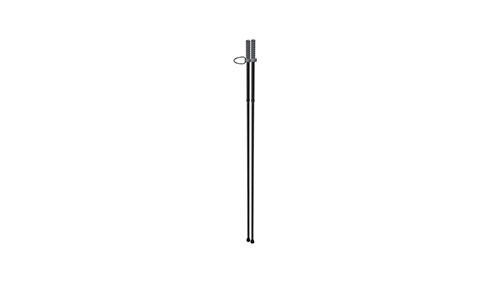 DeadShot Compact Sitting Bipod offers lightweight stability with fold-up aluminum legs, rubberized yoke, and fixed rubber feet for any terrain—ideal for hunters on the go!