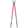 BOG RLD Bipod offers rock-steady support with cushioned grips and a durable flat black finish, perfect for any shooting environment.