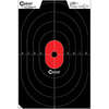 Caldwell Silhouette Center Mass Targets feature high visibility Flake Off technology for easy bullet impact detection and a dual zone design for realistic training.