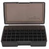 Frankford Arsenal Pistol Ammo Boxes offer see-through storage for easy identification, available in various colors and sizes to keep your ammunition organized.