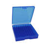 Frankford Arsenal Pistol Ammo Boxes offer clear storage for easy identification, come in various sizes and colors, and keep your reloaded ammunition organized.