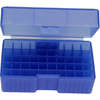 Frankford Arsenal ammo boxes offer clear visibility, multiple sizes, and colors, ensuring easy storage and organization for your reloaded ammunition.