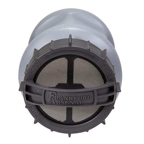 Frankford Arsenal Rotary Tumbler Straining Caps allow you to easily rinse brass and stainless media without losing pins, all in a convenient 2-pack.