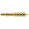 Tipton Solid Brass Jags ensure a tight fit for effective cleaning, with a pointed tip for centered patches and durable 8-32 threads, ideal for .22 caliber.