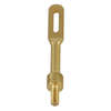 Tipton Solid Brass Slotted Tips ensure safe bore cleaning without damage, last longer than plastic, and fit various calibers for versatile use.