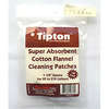 Tipton 22-270 Caliber Patches, 1.13" square, are made of 100% cotton flannel, precisely cut for optimal use with Tipton® Jags, ensuring effective cleaning.