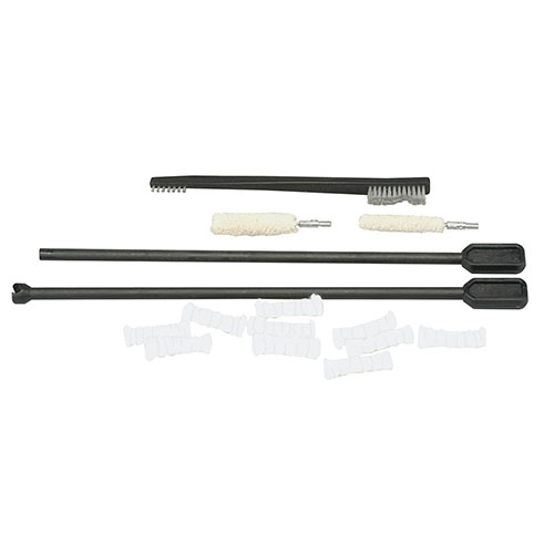 Tipton Replacement Swabs include essential tools for cleaning and lubricating locking lug recesses and removing carbon, featuring swabs and chamber mops.