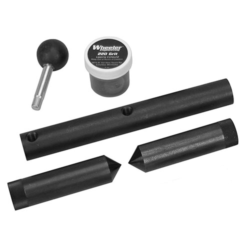 Wheeler Scope Ring Alignment and Lapping Kit ensures perfect ring alignment and diagnoses misalignment issues, preventing scope damage and frustration at the range.
