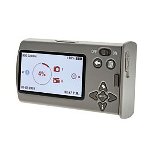 BOG Dominion Viewer enables quick menu adjustments and easy SD card or battery swaps for 18 MP black flash and 22 MP dual sensor cameras, minimizing site time.