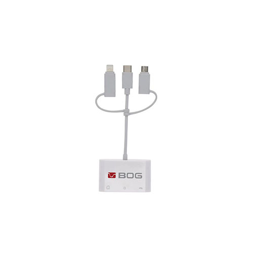 BOG SD Card Reader offers seamless reading of SD and Micro SD cards, ensuring quick access to your data, perfect for storing images and videos from your shooting adventures.
