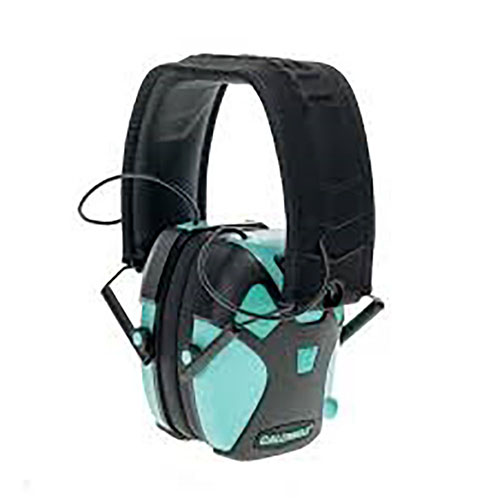 Caldwell E-MAX PRO offers 23dB noise reduction, stylish design, youth/adult sizes, and easy volume control for all-day comfort and clear sound on the range.