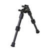 Caldwell Accumax Pic Rail Bipod offers quick-deployment carbon fiber legs, sturdy rubber feet, twist-lock technology, and 180° leg angle adjustment for maximum stability.