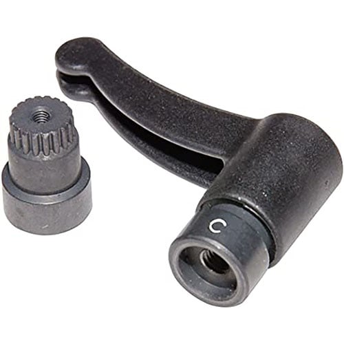 Caldwell Bipod Pivot Lock allows easy tension adjustment on XLA Bipod models and most other brands, featuring a #10-32 threaded adapter for versatility.