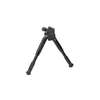 Caldwell AR Bipod Prone offers quick attach to picatinny rails, pivot and cant adjustments for optimal alignment, plus secure height positioning with rubber feet for stability.