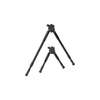 Caldwell AR Bipods offer quick attachment to picatinny rails, pivot and cant movements for optimal alignment, and secure height adjustment with rubber feet for stability.