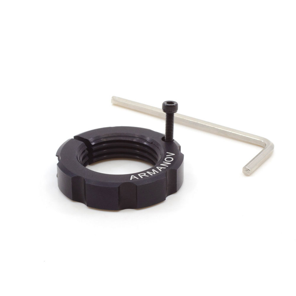 ARMANOV Free Float Lock Ring for Dillon Toolhead ensures perfect die alignment for more concentric ammunition, compatible with Dillon XL650/XL750/RL550.