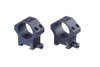 ERATAC Two-Piece Ring Mounts offer Mil-Spec durability, quick-detach options, adjustable rail tension, and a modular interface for secondary optics.