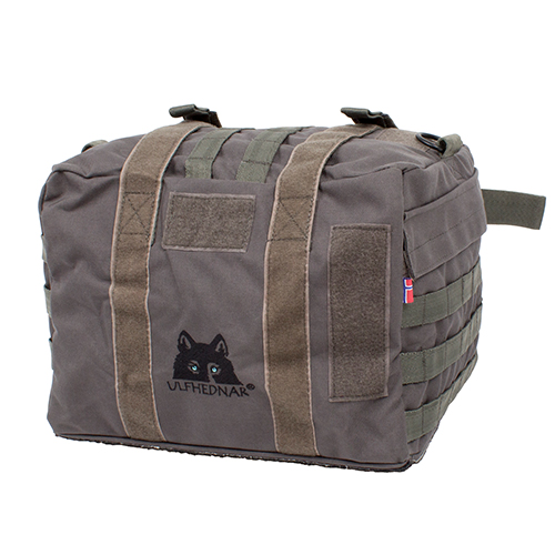 ULFHEDNAR Support Pillow "Fatboy" is a versatile shooting bag, ideal for added height support, stable for sitting or standing, and features molle loops for customization.