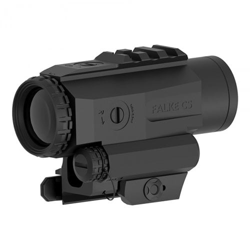 Falke CS 4x20 Scope offers a lightweight design, 10m water resistance, fog-free visibility, and a quick-release mounting system for effortless shooting.