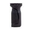 Breacher Vertical Grip Picatinny offers durable fiberglass reinforced polyamide, ergonomic design for comfort, and a waterproof compartment for essentials.