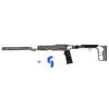 Discover the GREY BIRCH SOLUTIONS Foundation DLX: a lightweight, modular chassis with adjustable stock, easy magazine changes, and a folding design for versatile shooting!