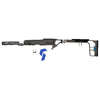 GREY BIRCH SOLUTIONS Foundation offers a lightweight, modular chassis for 10/22® with adjustable features, easy magazine changes, and compatibility with various accessories.