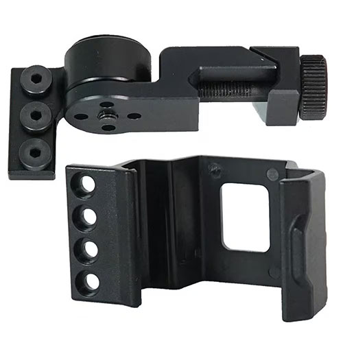 Kestrel HUD Picatinny Mount securely attaches your Heads-Up Display to a Picatinny rail, ensuring stable visibility of environmental data for precision shooting.