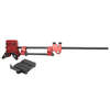 MagnetoSpeed Mount with Arca Clamp allows easy setup without affecting barrel harmonics, features durable aluminum construction and versatile mounting options.