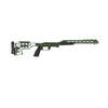 MDT ESS Chassis System Kit offers ultimate ergonomics with an adjustable buttstock, refined magazine well, and V-block bedding for a solid rifle base.