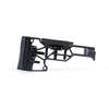 MDT Skeleton Rifle Stock V5 offers toolless adjustments for ultimate comfort, ensuring a perfect fit for your shooting position on TAC21, LSS-XL, and HS3 chassises.