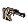 MDT Skeleton Carbine Stock offers unmatched versatility and strength with tool-less adjustability, ergonomics, and compatibility with all LSS Chassises and AR-15 interface.
