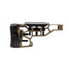 MDT Elite Fixed Rifle Stock offers toolless adjustments for cheek riser and buttpad, ensuring perfect fit and enhanced comfort for ACC/ESS chassises.
