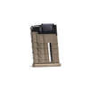MDT Poly-Metal Magazine combines lightweight polymer with durable metal feed lips, features a clear window for easy loading checks, and fits various calibers.