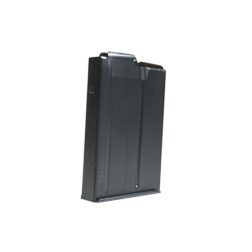 MDT Metal Magazines for Defiance XM Actions, made from high strength steel with Cerakote Elite finish, offer 10-round capacity in Standard and Magnum calibers.