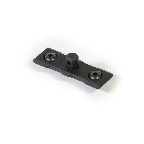 MDT M-LOK QD Sling Swivel Attachment allows quick attachment for slings or bipods, enhancing your chassis' modularity and ensuring optimal placement.