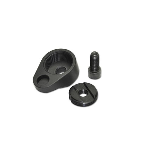 MDT Carbine to Fixed Stock Adapter - V2 easily connects your MDT Skeleton Rifle Stock to a carbine-equipped chassis, enhancing modularity and increasing LOP by 0.75".