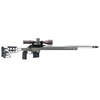 MDT ACC Chassis System offers adjustable weight management, ARCA dovetail, MDT Elite Grip, and compatibility with AICS magazines for optimal shooting performance.