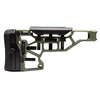 MDT Elite Fixed Rifle Stock offers toolless adjustments for cheek riser and buttpad, enhancing comfort and performance on ACC/ESS chassises with steel buttplate.