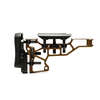 MDT Skeleton Rifle Stock offers toolless adjustments for ultimate comfort, with horizontal, vertical, and cant options, plus a folding XTN interface for versatility.