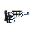 MDT Skeleton Rifle Stock offers toolless adjustments for cheek riser and buttpad, ensuring optimal comfort and performance with a versatile XTN interface.