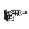 MDT Skeleton Rifle Stock offers toolless adjustments for optimal comfort, with horizontal, vertical, and cant settings for the perfect fit and a folding XTN interface.