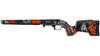 MDT CRBN Kit offers a lightweight, durable foam-filled carbon fiber stock, magnesium micro chassis, ARCA rail, and M-LOK slots for versatile shooting adaptability.