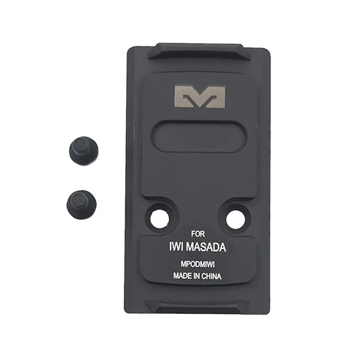 MPO PRO-F Direct Mount Plate from Meprolight offers a robust solution for mounting optics on your IWI Masada, enhancing accuracy and ease of use.