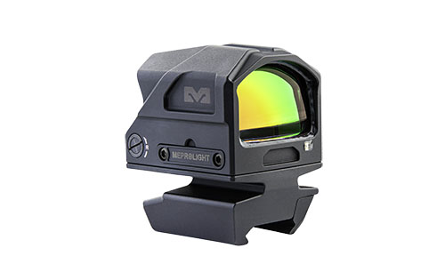MCO PRO od MEPROLIGHT nabízí vynikající přesnost s 2/68 MOA speed ring, červeným 3-segmentovým záměrným křížem pro rychlé zaměření a snadnou manipulaci.