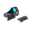 Mepro microRDS offers rapid target acquisition, easy QD installation on pistols, and a backup TruDot sight, enhancing accuracy without re-zeroing.