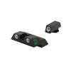 Upgrade your Glock with Meprolight Tru-Dot® night sights for enhanced aiming in any light, featuring a proven 85% increase in hit efficiency.