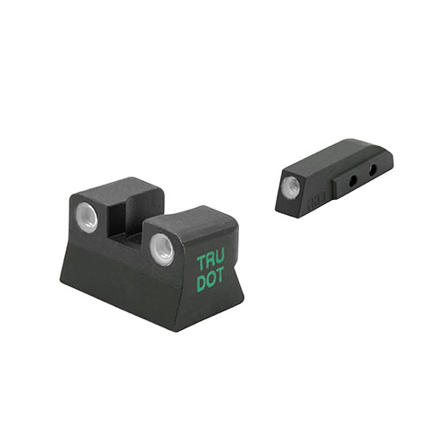Upgrade your Bersa Thunder 380 with MEPROLIGHT Tru-Dot® night sights for enhanced aiming in all light conditions, boosting hit efficiency by over 85%.