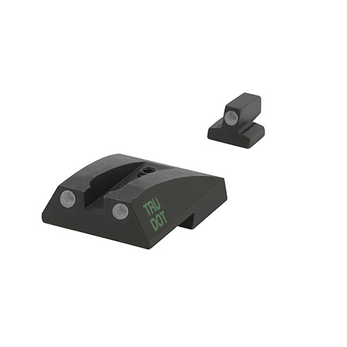 Upgrade your S&W 1911 with MEPROLIGHT Tru-Dot night sights for enhanced accuracy in any light, featuring easy installation and 85% hit efficiency increase.