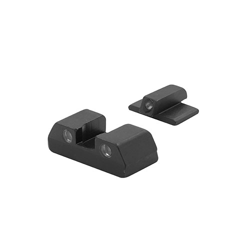 Upgrade your shooting with Meprolight Tru-Dot® night sights, enhancing hit probability by over 85% in all light conditions with intuitive aiming.